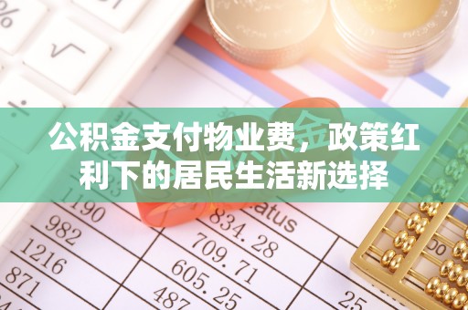 信丰公积金支付物业费，政策红利下的居民生活新选择