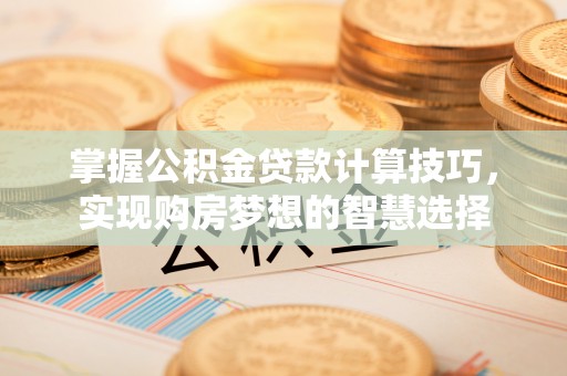 信丰掌握公积金贷款计算技巧，实现购房梦想的智慧选择