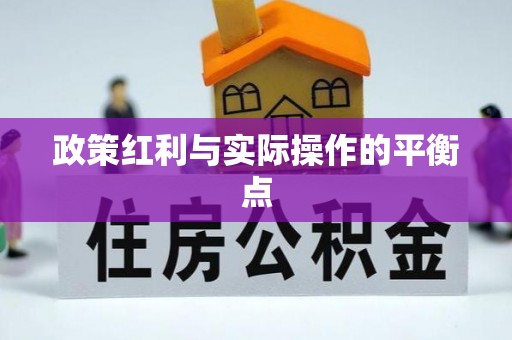 信丰政策红利与实际操作的平衡点